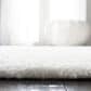 Safavieh August Shag AUG900A 2"3" x 4" White Area Rug, , large