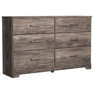 Ashley Ralinksi 6 Drawer Dresser in Gray, , large