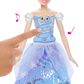 Disney Princess Cinderella Fashion Doll with Enchanted Ball Gown and Lights in Blue, , large