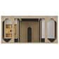 James Martin Vanities Breckenridge 48" Single Vanity in Whitewashed Oak with 3 cm Parisien Bleu Quartz Top, , large