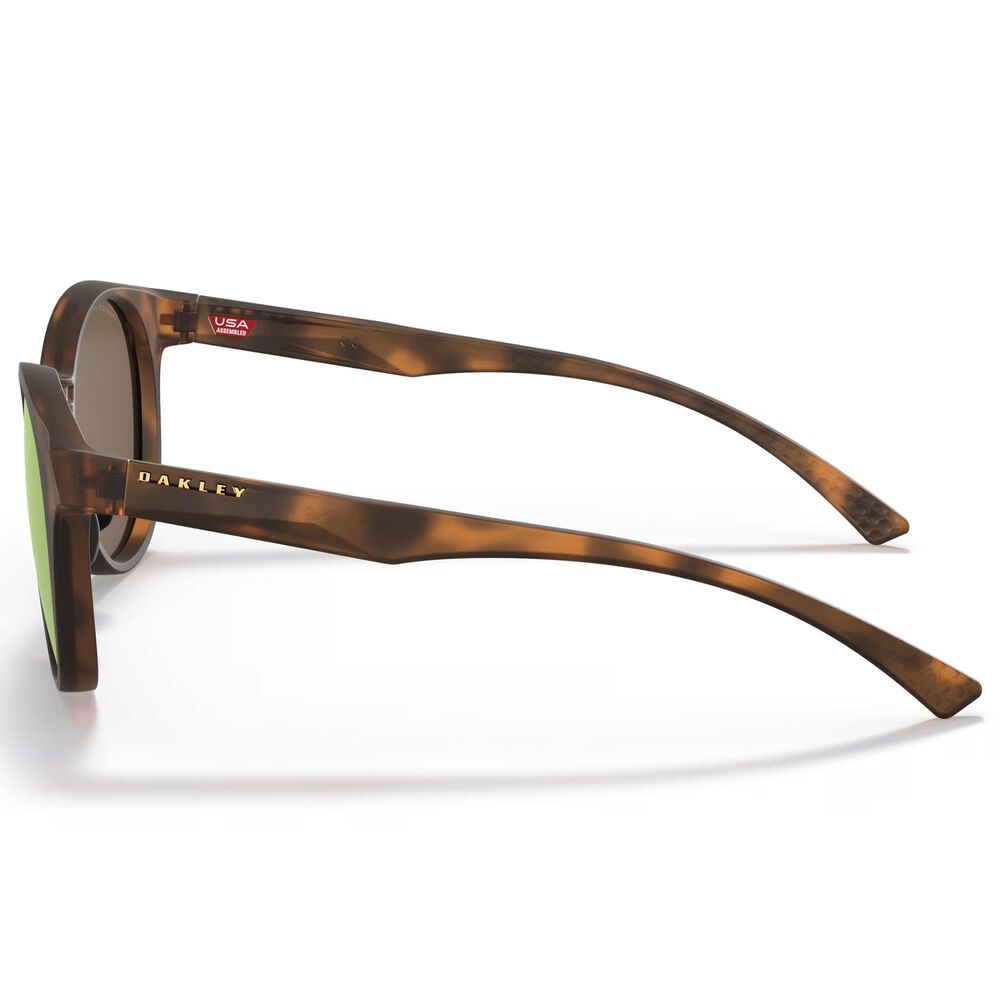 Oakley Spindrift Sunglasses with Prizm Rose Gold Lenses in Matte Brown Tortoise, , large