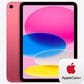Apple 10.9" iPad (10th Gen.) Wi-Fi Cellular - 256GB - Pink with 2-Year AppleCare+, , large