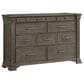 Mayberry Hill Kings Court King Storage Bed with Dresser, Chest and Two Nightstands in Grey, , large