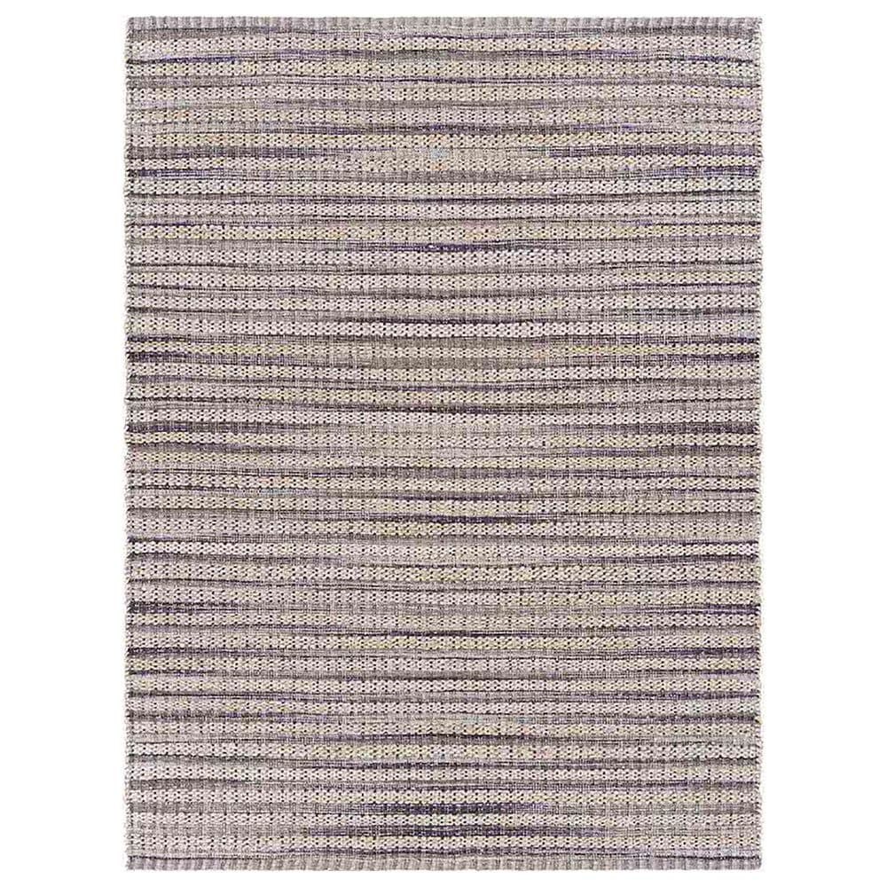 L&R Resources Bleached Naturals 81435 7"9" x 9"9" Bleach and Gray Area Rug, , large