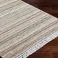 Surya Lily 12" x 15" Light Beige, Caramel, Charcoal and Off-White Indoor/Outdoor Area Rug, , large