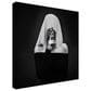 Timberlake "Memento Mori" 24" x 24" Canvas Art in Black/White/Grey, , large