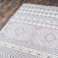 Momeni Mallorca 3"6" x 5"6" Grey Area Rug, , large