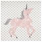 Safavieh Carousel 3" Square Ivory, Grey and Pink Kids  Area Rug, , large