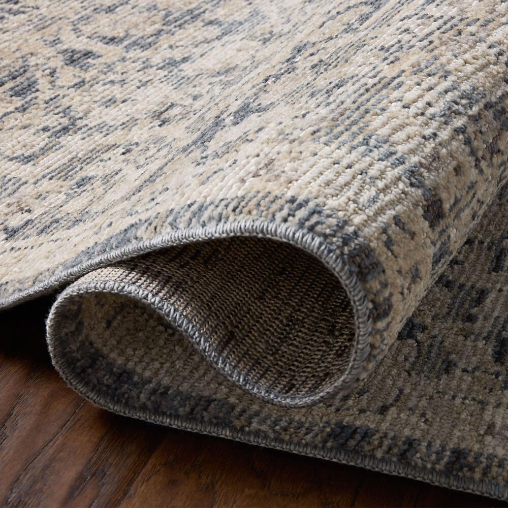 Loloi Milena Denim and Natural 4' x 6' Area Rug, , large