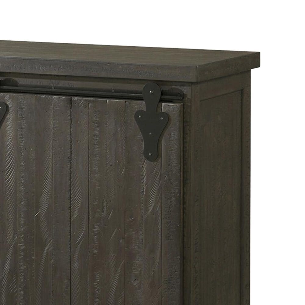 Mayberry Hill Stone Server without Hutch in Smokey Dark Ash, , large