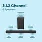 Element 100" Class Mini-LED QLED 4K - Smart Google TV with 3.1.2 Channel Soundbar System in Black, , large