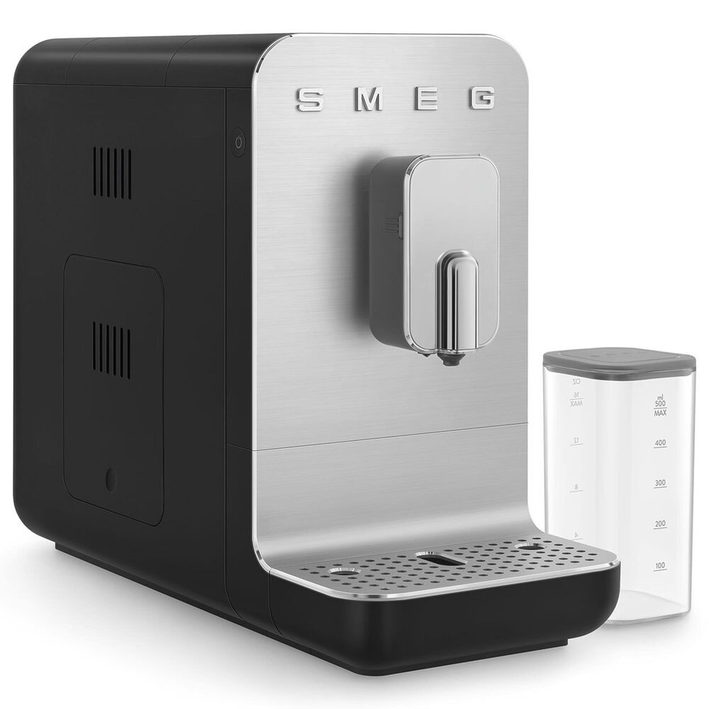 SMEG 47 Oz Automatic Coffee Machine in Black, , large
