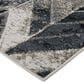 Feizy Micah 1"8" x 2"10" Gray and Silver Area Rug, , large