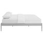 Modway Elsie Queen Platform Bed Frame in Gray, , large