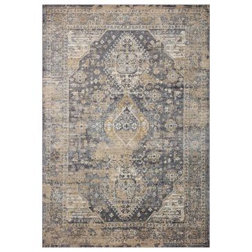 Loloi Indra 2"6" x 4" Charcoal and Natural Area Rug, , large