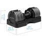 NordicTrack Select-A-Weight Adjustable Dumbbell in Black, , large