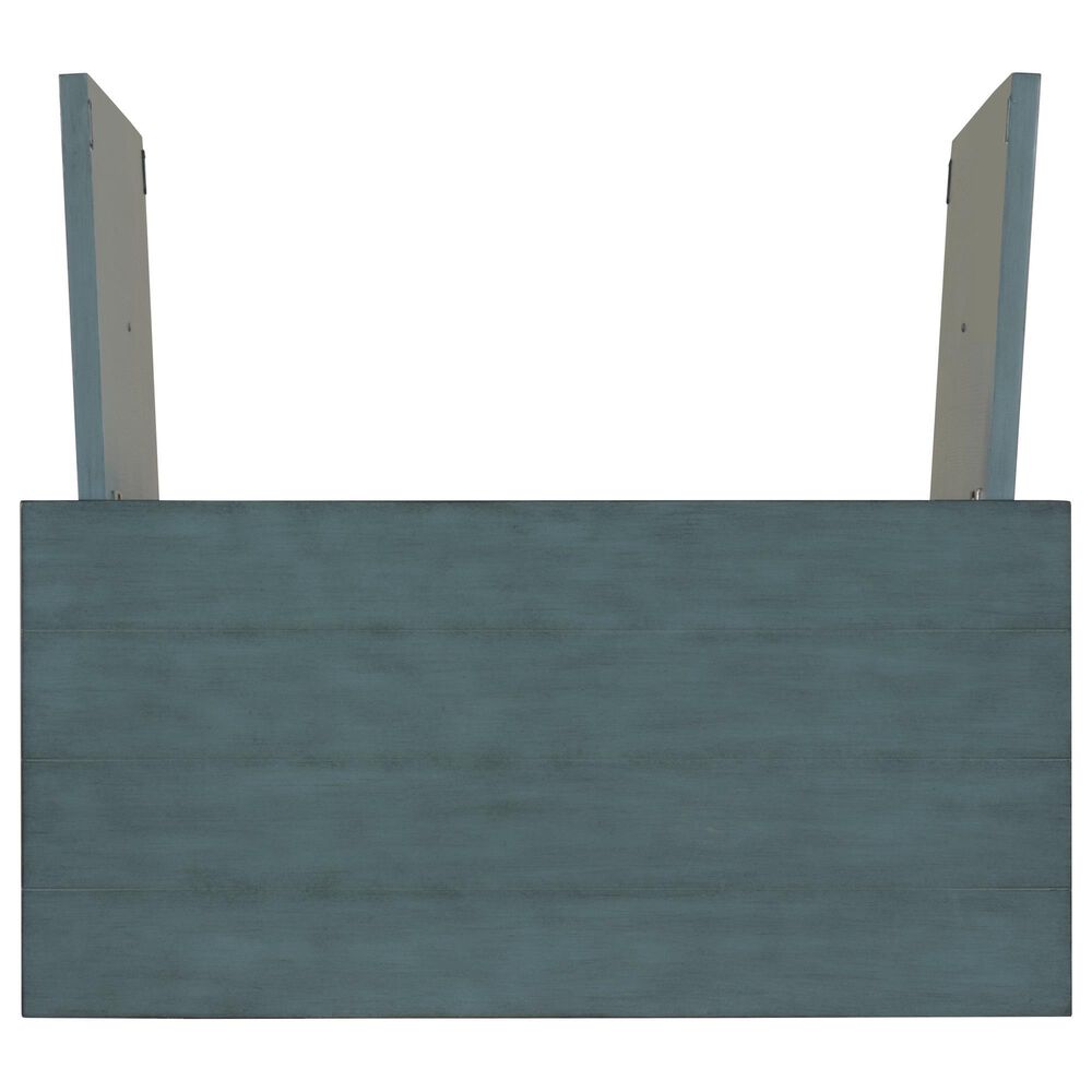 Linon Home Decor Dian Diamond 2-Door Cabinet in Blue, , large