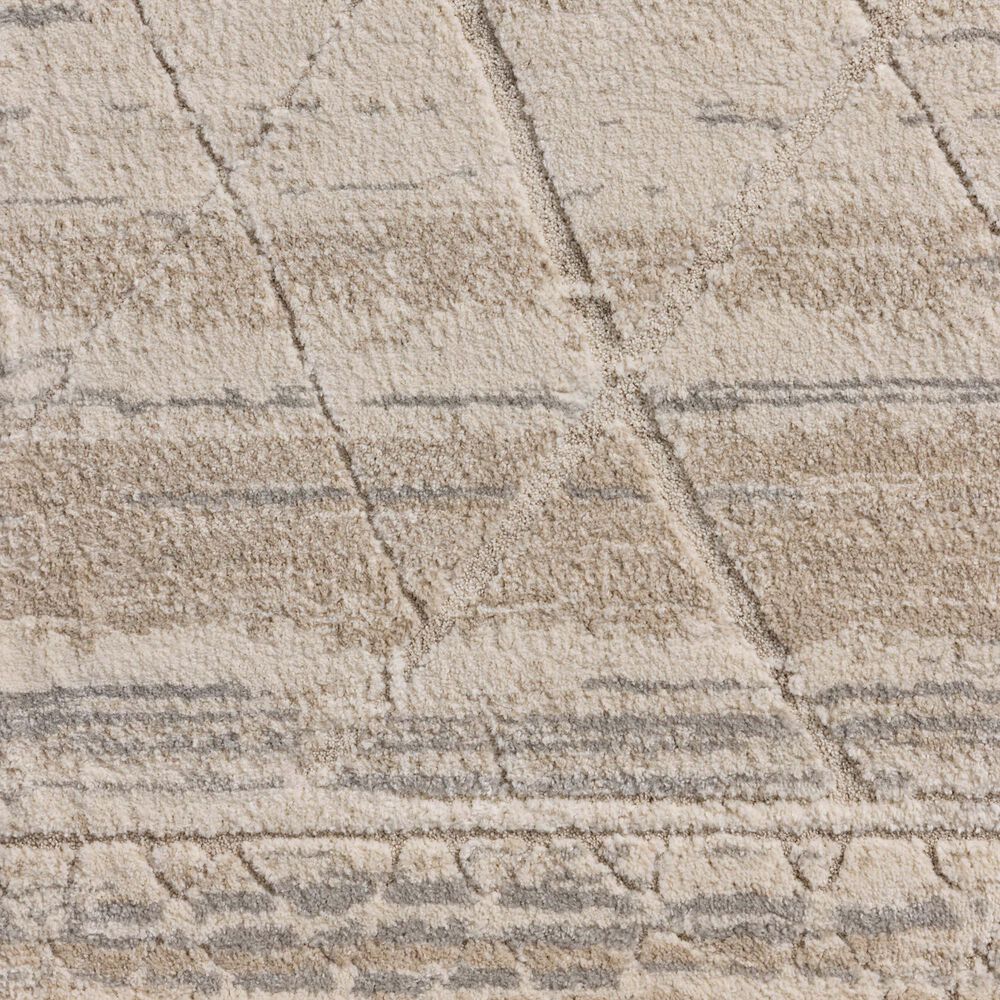 Amber Lewis x Loloi Monty 5&#39;3&quot; x 7&#39;6&quot; Ivory and Natural Area Rug, , large
