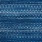 Safavieh Tulum 6"7" Square Blue and Ivory Area Rug, , large