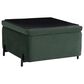 Lifestyle Solutions Kona Large Storage Ottoman in Green, , large