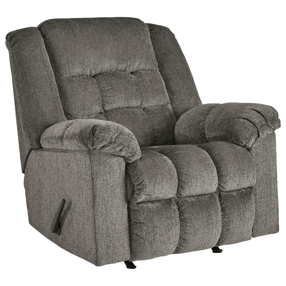 Ashley Kegler Manual Rocker Recliner in Putty, , large