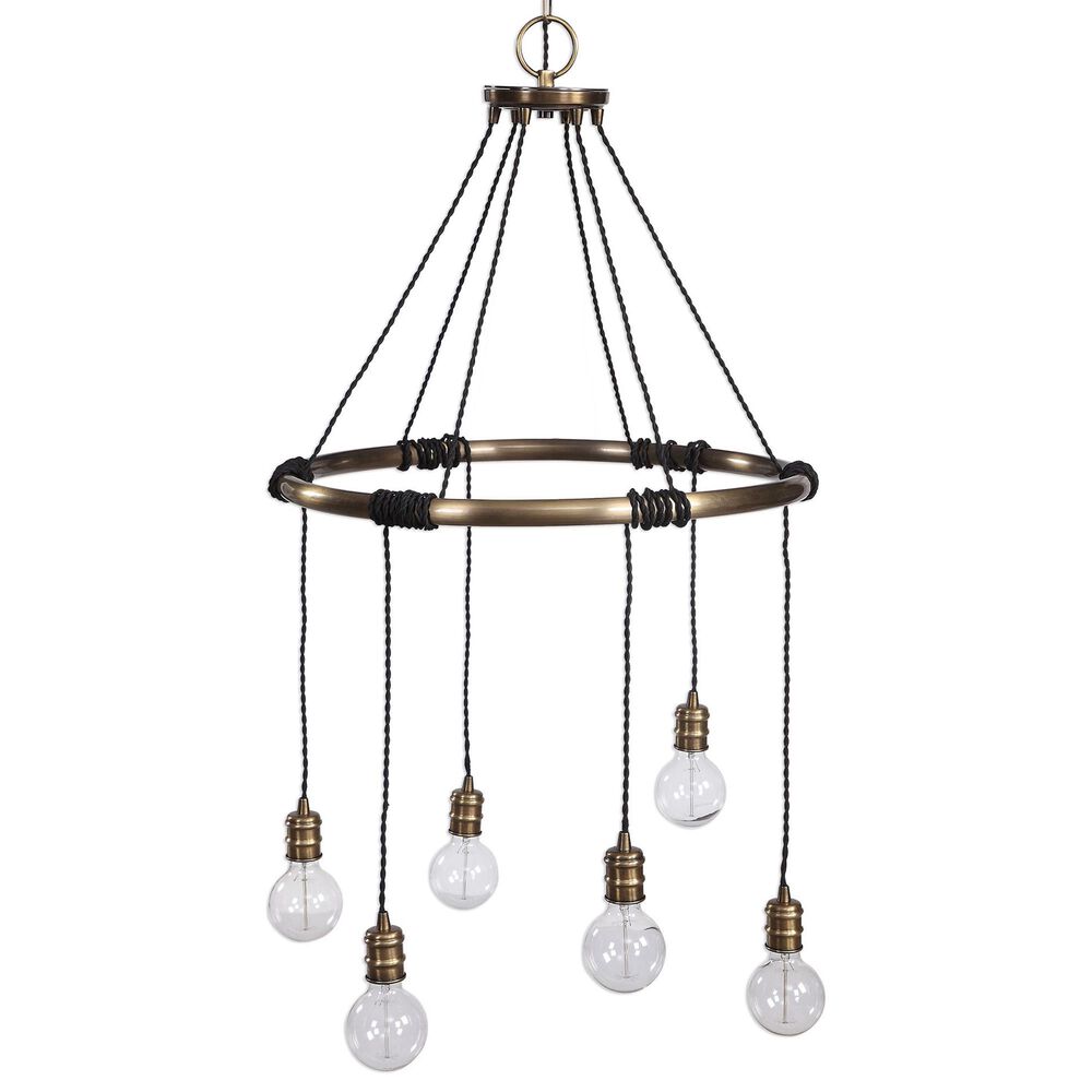 Uttermost Milo 6-Light Chandelier, , large