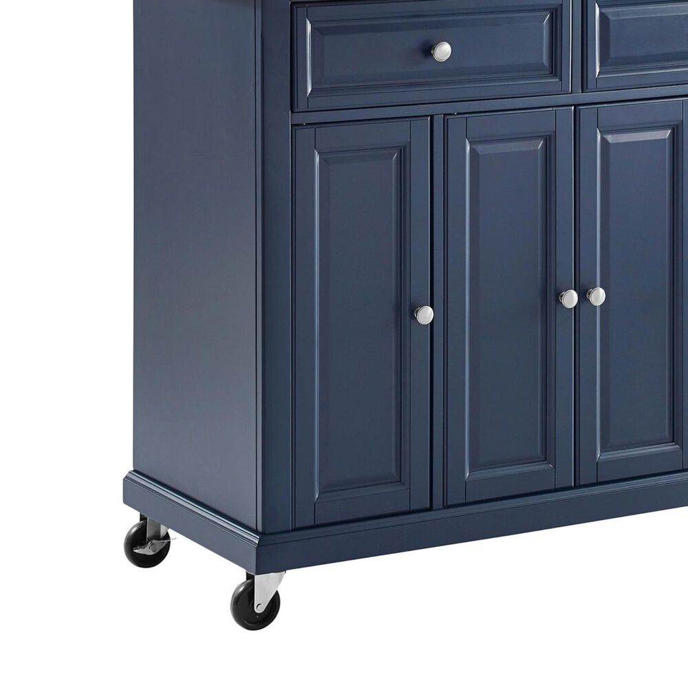 Crosley Furniture Madison Kitchen Cart in Navy, , large