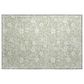 Dalyn Rug Company Soft Essentials Floral Celery 2"6" x 3"10" Indoor/Outdoor Area Rug, , large