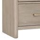Urban Home Gardenia 2-Drawer Oak Wood Nightstand in Chai, , large