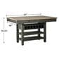 Ashley Tyler Creek Counter Height Table in Textured Black, , large