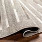 Surya Eloquent 10" x 14" Light Gray, Light Beige and Black Area Rug, , large