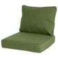 Hearth and Haven Noah2-Piece Outdoor Club Chair Cushion Set in Green, , large