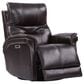 Simeon Collection Carnegie Power Recliner in Verona Coffee, , large