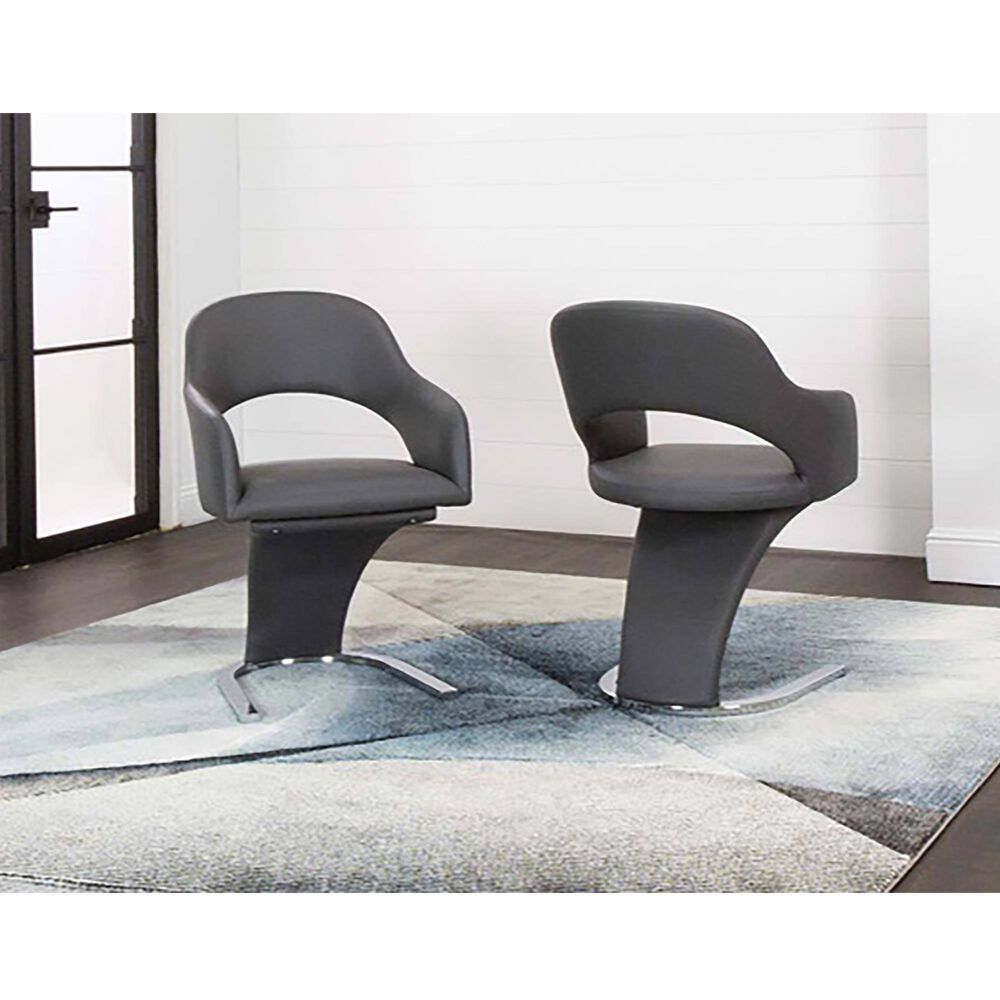 Penny Lane Aldo Arm Chair in Charcoal, , large
