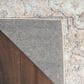 Nourison Astra Machine Washable 4" x 6" Silver and Grey Area Rug, , large