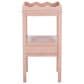 Safavieh Darlyn One Drawer Accent Table in Pink, , large