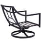 Gathercraft Charlotte Club Swivel Rocker w/ Cushion in Splendor Denim, , large