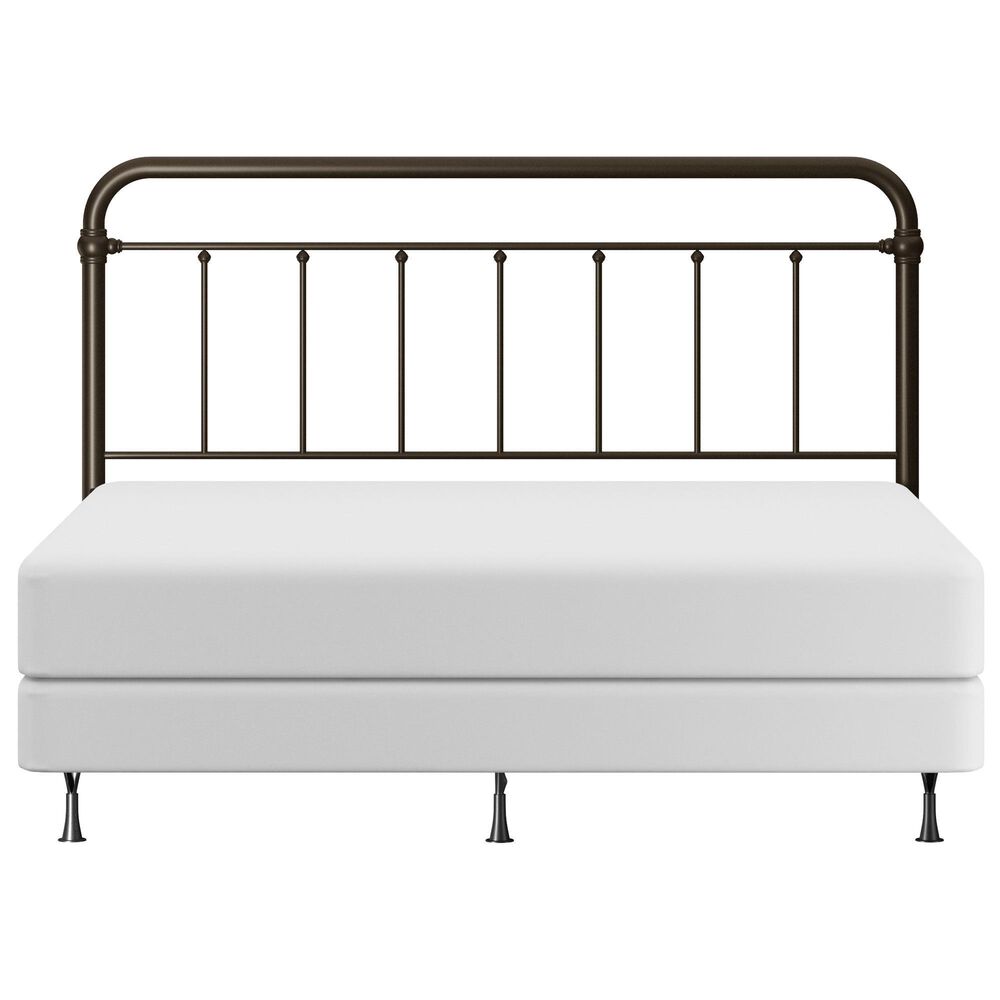 Richlands Furniture Kirkland King Slat Metal Bed in Dark Bronze, , large