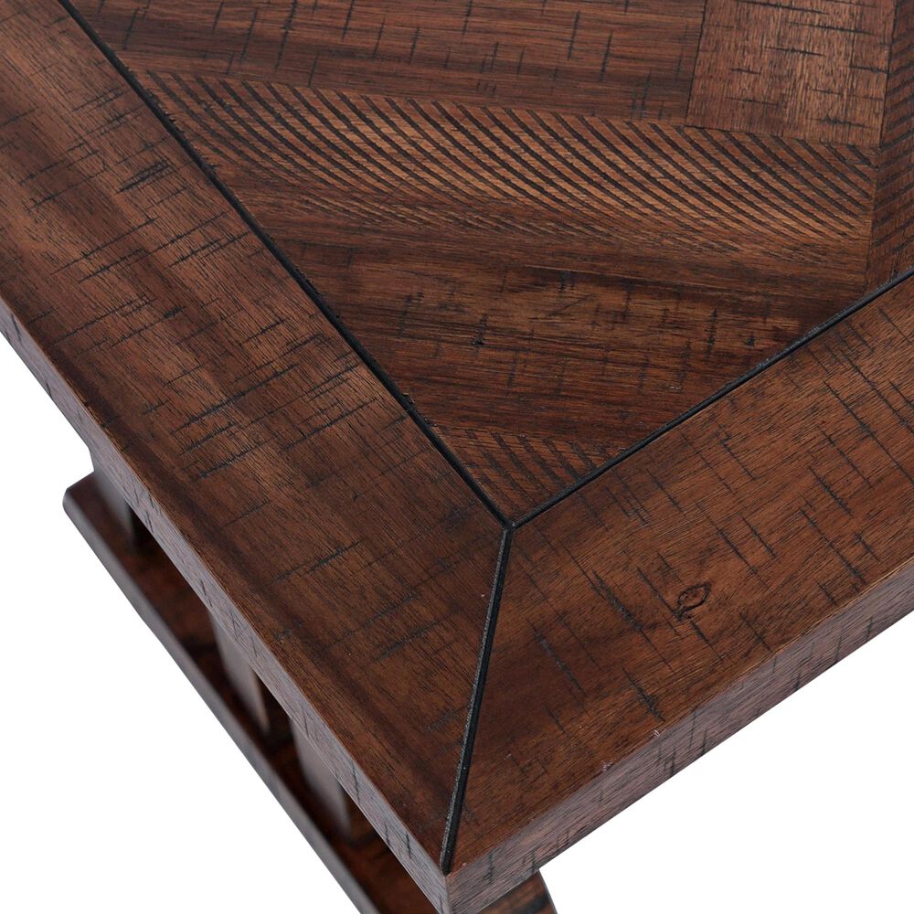 Waltham Fairview End Table in Oak Brown, , large