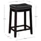 Linon Home Decor Claridge Counter Stool in Black, , large