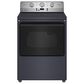 Maytag 7.5 Cu. Ft. Commercial-Grade Electric Dryer in Midnight Steel, , large