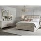 Furniture Worldwide Love Joy Bliss 3 Piece King Bedroom Set in Alabaster and Soft Gold, , large