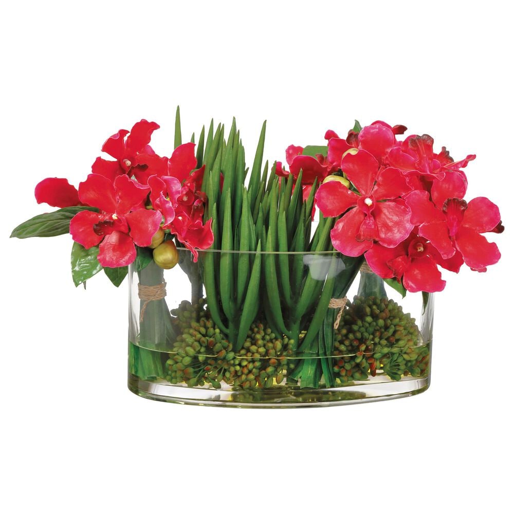 Allstate Floral and Craft Inc 10.5" Vanda Plant in Beauty Green, , large