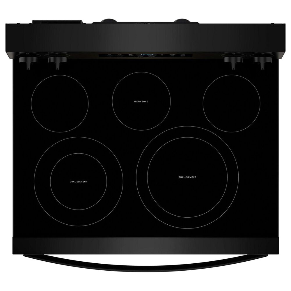 Whirlpool 5.3 Cu. Ft. Electric Range with Air Cooking Technology in Black, , large