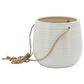 Sagebrook Home 6" Hanging Planter in White, , large