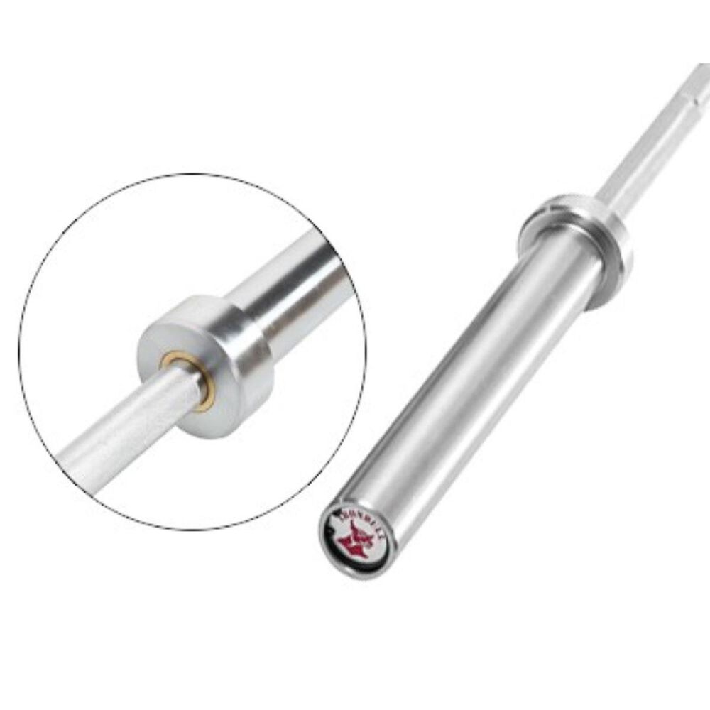 Apollo Athletics, Inc. 86&quot; Olympic Bar with Brass Bushing in Chrome, , large