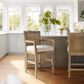 Hearth and Haven Cane Back Counter Stool in Natural, , large