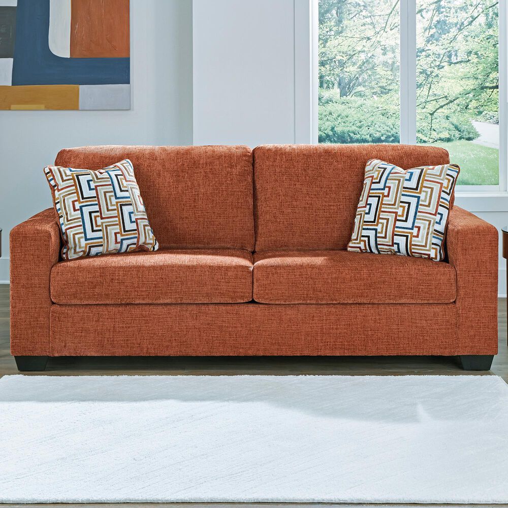 Ashley Aviemore Stationary Sofa in Spice, , large