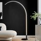 Lite Source Guerra LED Arch Floor Lamp in Black, , large