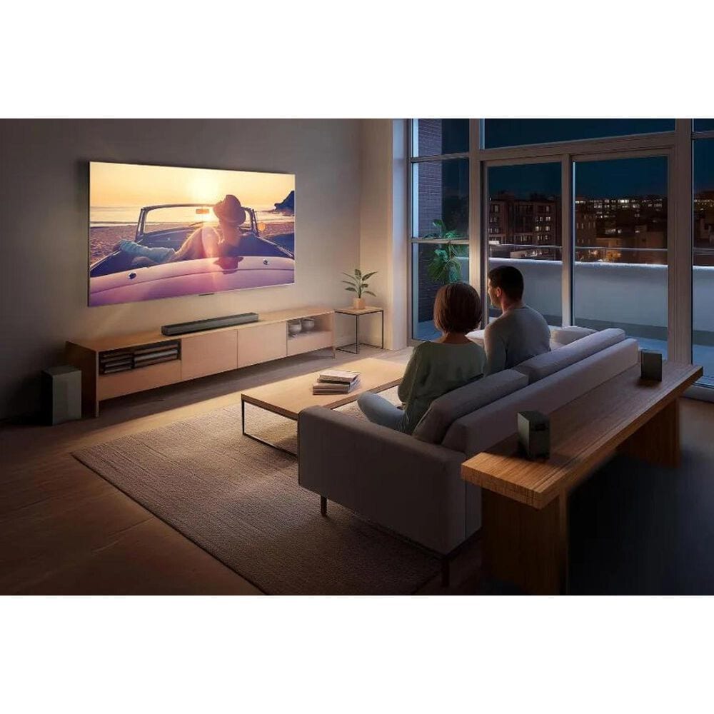 LG 55" Class 75B Series QNED AI Mini LED 4K Ultra HD in Black - Smart TV, , large